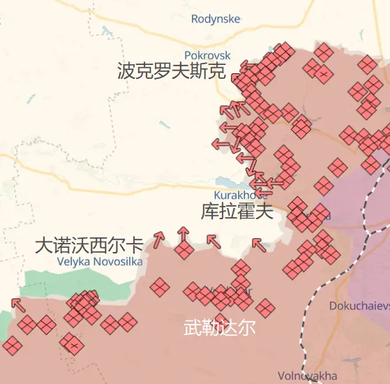 俄乌战况1103：乌军库拉霍夫进一步告急