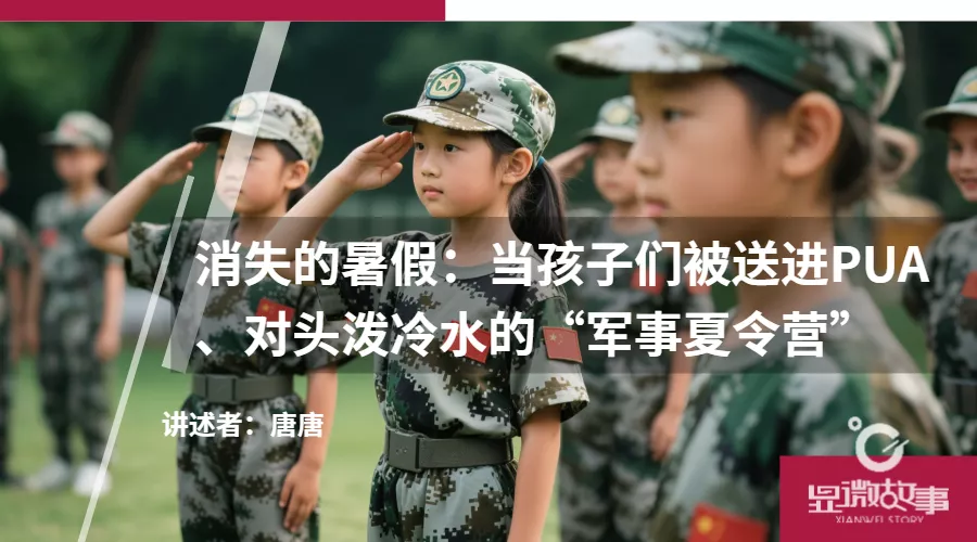 消失的暑假：当孩子们被送进“军事夏令营”