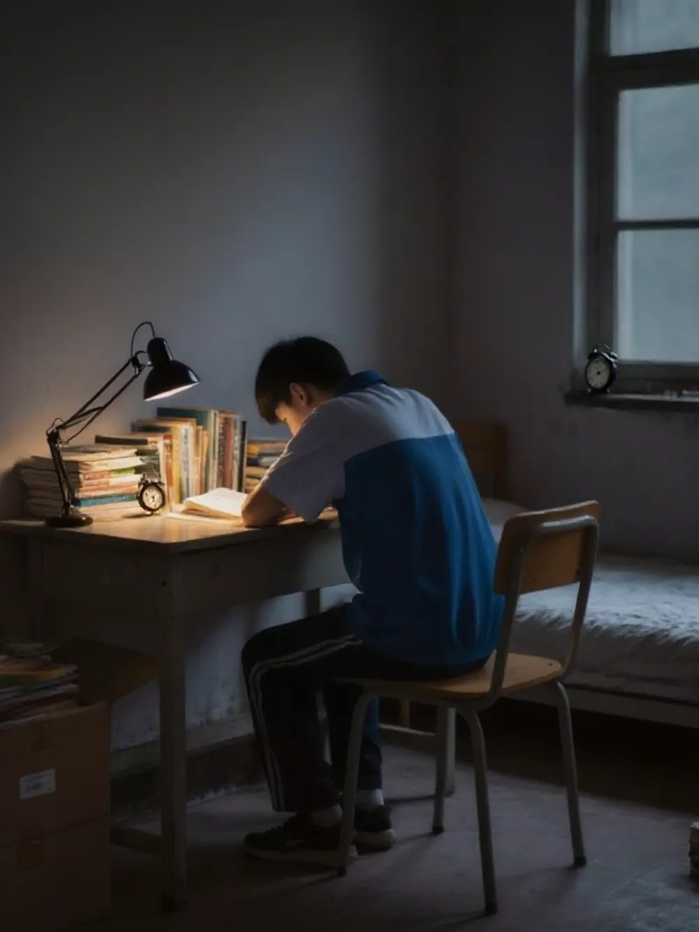 男孩高考失利无缘985执意复读，但是学长的话改变了他