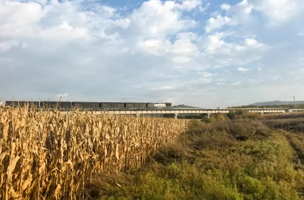 吉珲铁路枢纽西环线已于2024年9月通车。图/九派新闻 杨冰钰