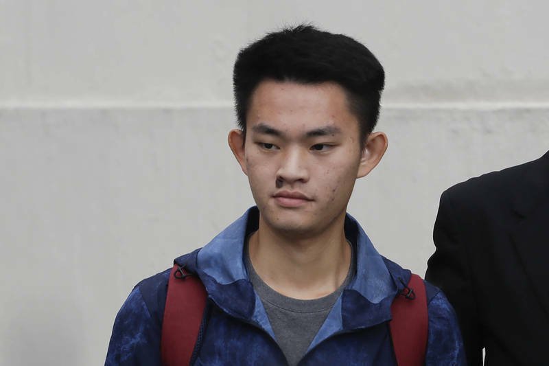 香港男子陈同佳（见图）2018年涉嫌在台湾谋杀案女友并弃尸，东窗事发潜逃回香港，至今仍未接受法律制裁。（美联社资料照）