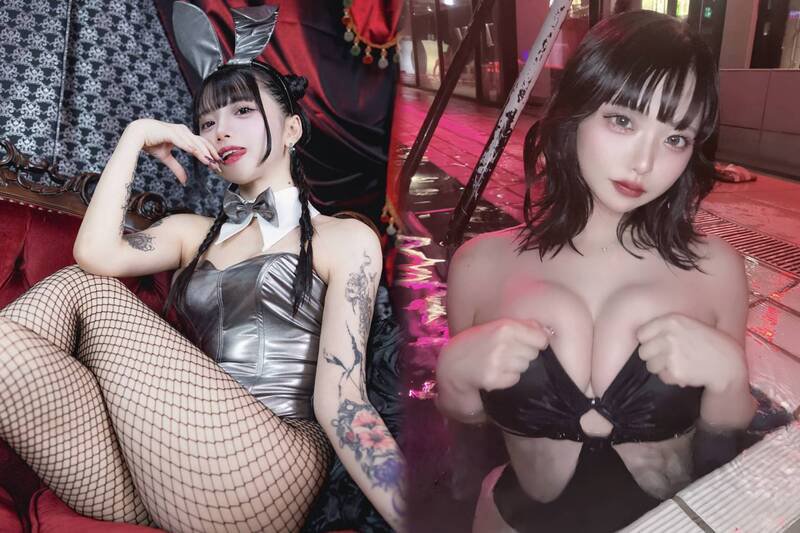 远月とうか拥有清纯甜美长相与火辣性感身材。（图撷取自@touka_aji 社群平台「X」，本报合成）