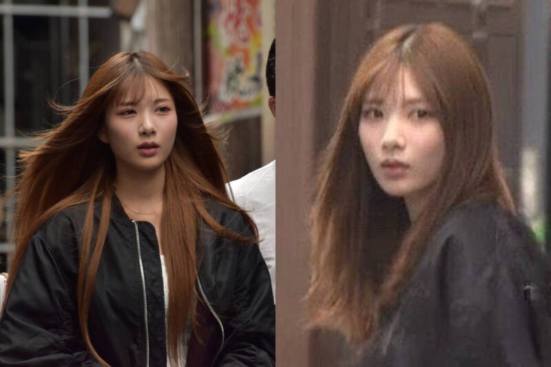 日本21岁女嫌田野和彩。（本报合成，撷取自X）