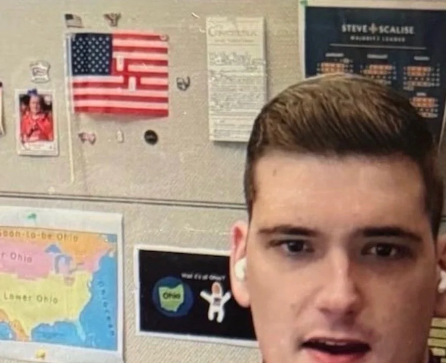 美众议员办公室内国旗惊现“纳粹符号” 警察展开调查