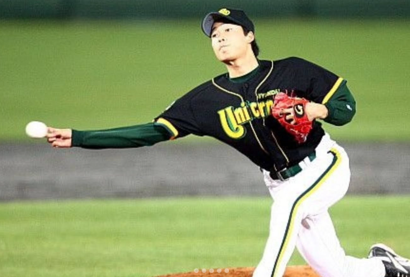 南韩前棒球国手赵用勋，17日在直播时惊传坠楼身亡。图为韩职现代独角兽队时期的赵用勋。（图撷自赵用勋IG）