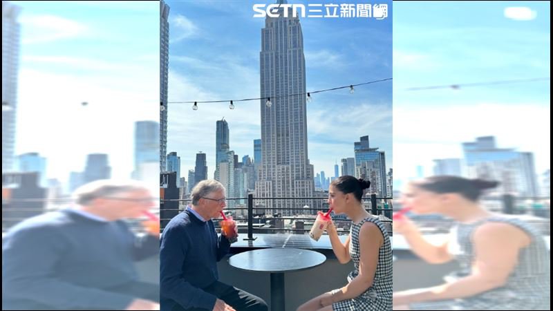 比尔盖兹（左）从小就疼爱小女儿 Phoebe Gates（右），如今她长大独立创业，父女关系也因 Phia 平台多了「首富当客服」的趣闻。 （图/翻摄自IG @Phoebe Gates ）