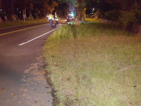 老翁被发现地点。（记者江志雄翻摄）