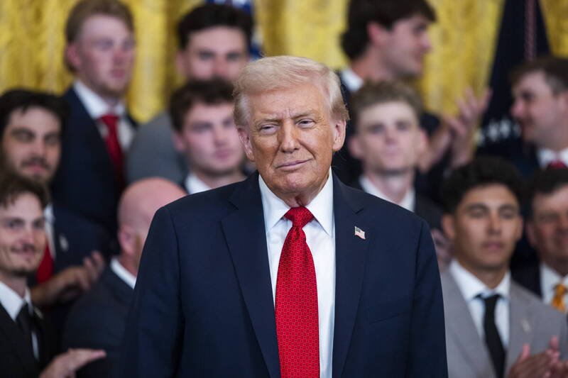 美总统川普提出乌俄以当前战线停战的主张，获欧洲及乌克兰支持。（欧新社）