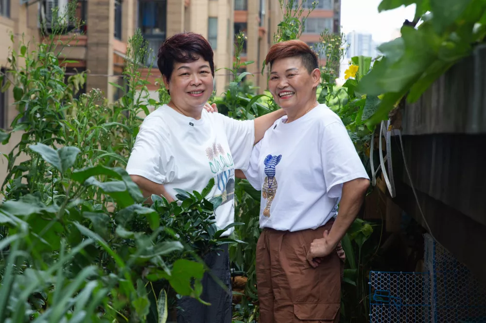 两位50岁女性，离婚后共同生活的十三年