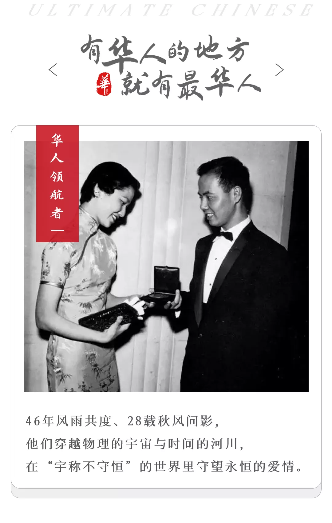 杨振宁离世,全网却开始追忆李政道的爱情