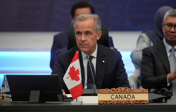 10月26日,马来西亚吉隆坡,加拿大总理卡尼出席东盟峰会全体会议 IC photo