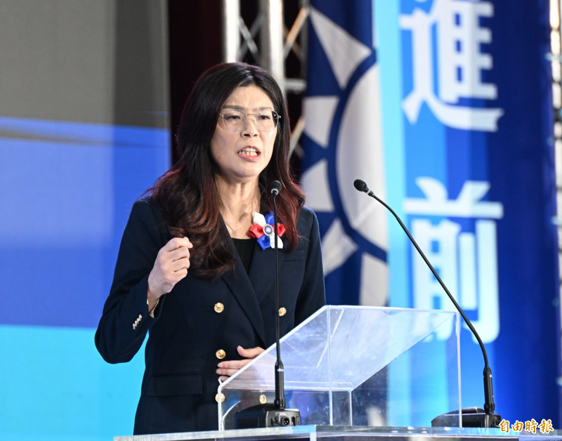 郑丽文宣称普廷不是独裁者惹议。 （资料照）