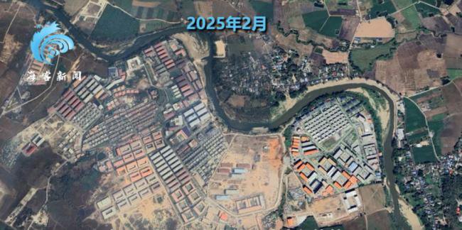 卫星探秘妙瓦底：诈骗园区仍在不断扩建、蔓延