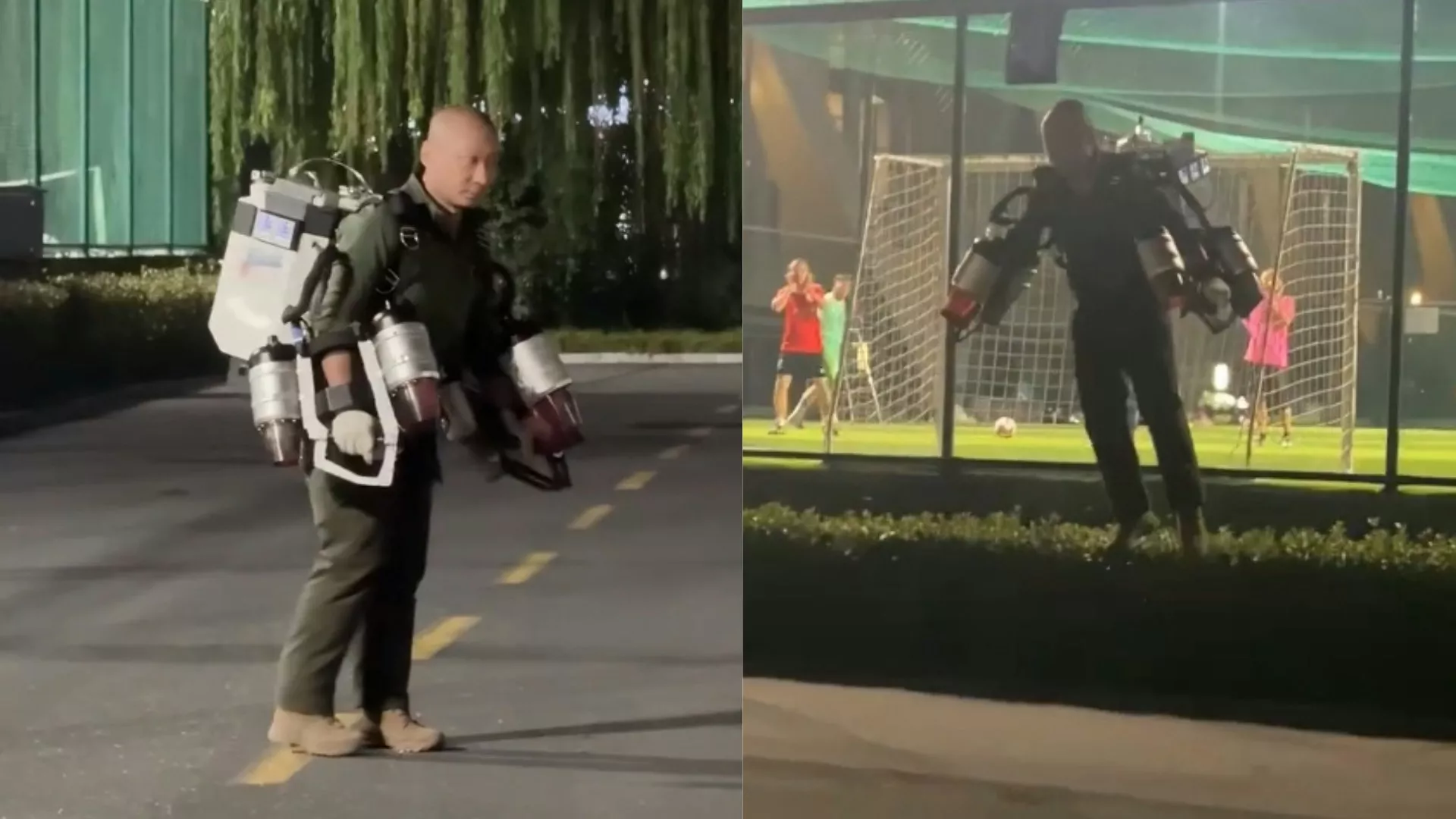 钢铁侠来了!疯传浙江大学“喷射飞行背囊”校园试飞成功