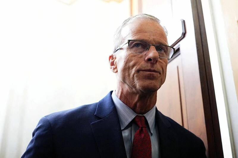 美国参议院多数党领袖图恩是促成终结政府关门协议的关键推手。（路透）