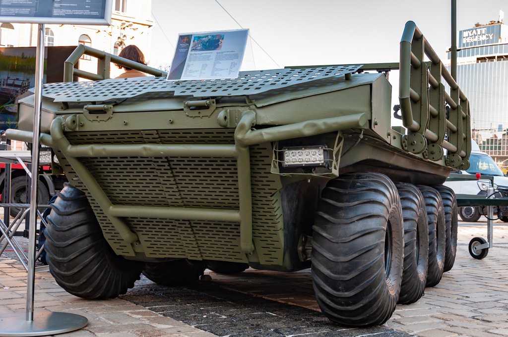 烏克蘭高科技無人地面載具(UGV)的檔案照。(達志影像/Shutterstock)