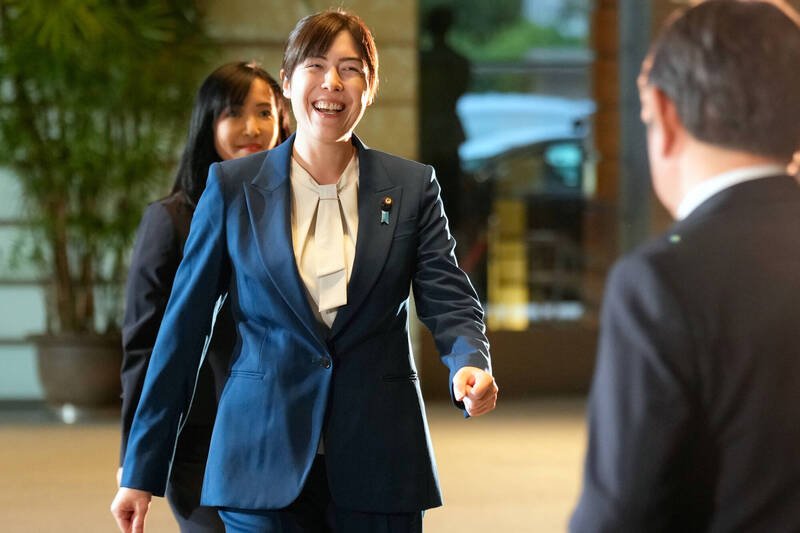 经济安全保障担当大臣小野田纪美。（美联社资料照）