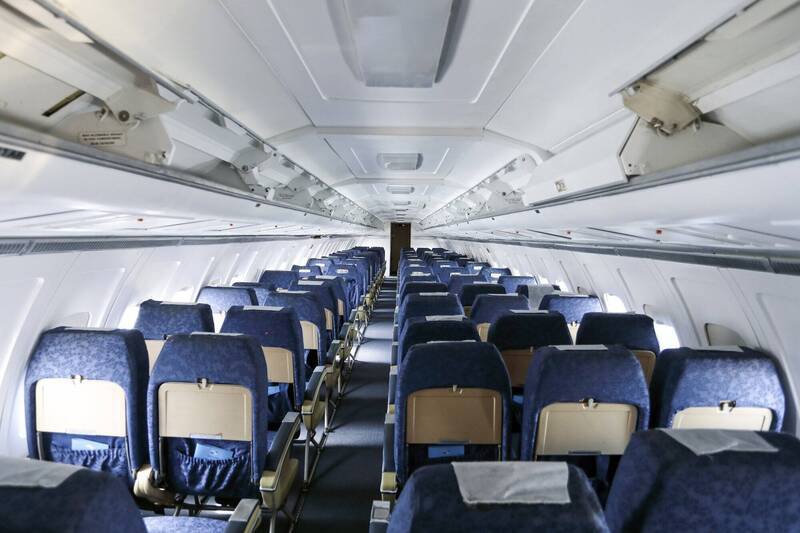 设计师在决定飞机座椅的颜色时，会考虑到色彩心理学。（美联社）