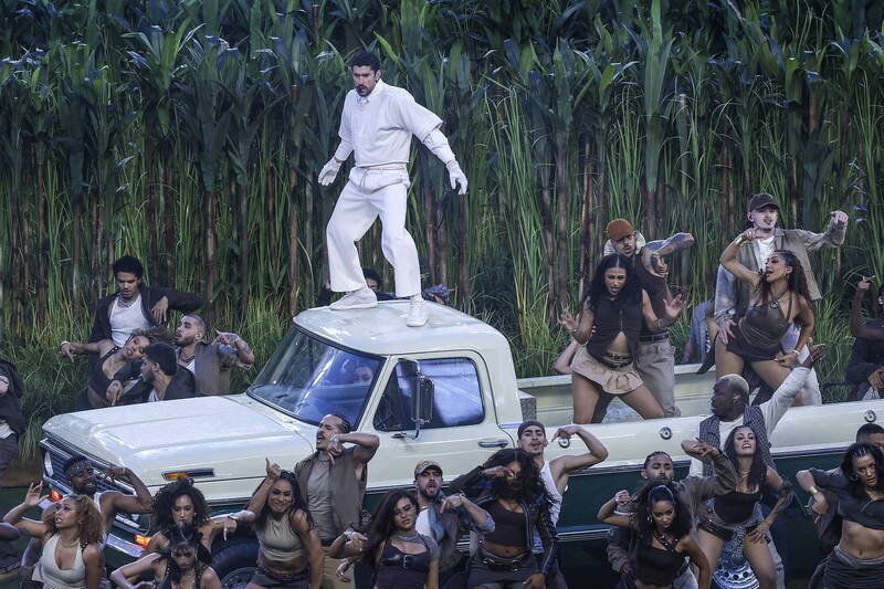 美国总统川普发文痛批「坏痞兔」在超级杯中场秀的表演。(取自美国环保署官网) 美国总统川普发文痛批「坏痞兔」在超级杯中场秀的表演。(取自美国环保署官网)