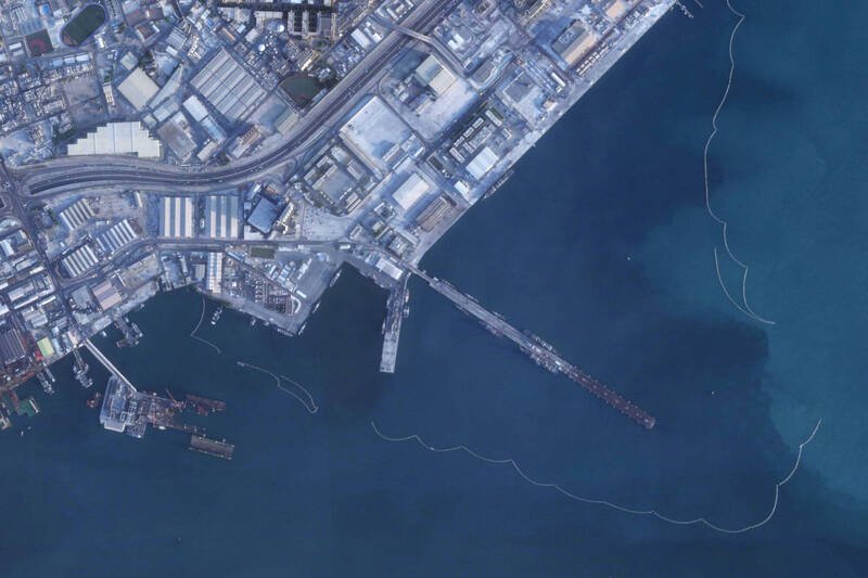 美国海军第五舰队基地。（美联）