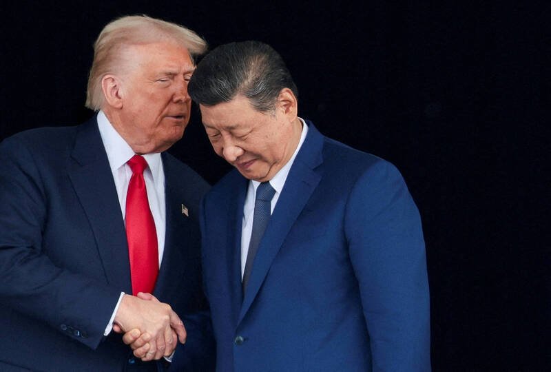 美国总统川普将在3月31日访中，与习近平举行峰会。（路透档案照）
